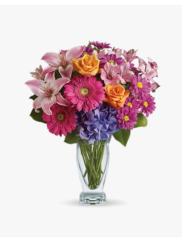 Chrysanthemums and roses bouquet