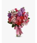 Anthurium and alstroemeria bouquet