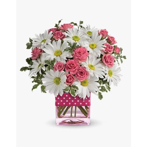 Orange flowers bouquet for Christmas